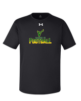 Vanden Jr Vikings Football Splatter - Under Armour Mens Team Tech T-Shirt