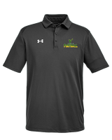 Vanden Jr Vikings Football Splatter - Under Armour Mens Tech Polo