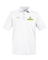 Vanden Jr Vikings Football Splatter - Under Armour Mens Tech Polo