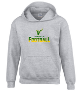 Vanden Jr Vikings Football Splatter - Unisex Hoodie
