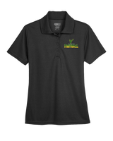 Vanden Jr Vikings Football Splatter - Womens Polo