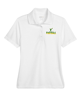 Vanden Jr Vikings Football Splatter - Womens Polo