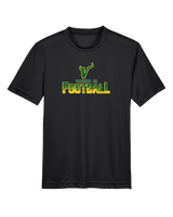 Vanden Jr Vikings Football Splatter - Youth Performance Shirt