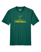 Vanden Jr Vikings Football Splatter - Youth Performance Shirt