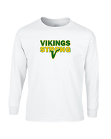 Vanden Jr Vikings Football Strong - Cotton Longsleeve