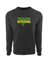 Vanden Jr Vikings Football Strong - Crewneck Sweatshirt