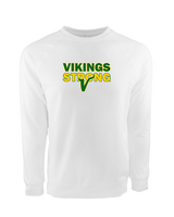 Vanden Jr Vikings Football Strong - Crewneck Sweatshirt