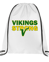 Vanden Jr Vikings Football Strong - Drawstring Bag