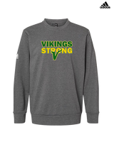 Vanden Jr Vikings Football Strong - Mens Adidas Crewneck