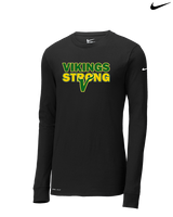 Vanden Jr Vikings Football Strong - Mens Nike Longsleeve