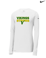 Vanden Jr Vikings Football Strong - Mens Nike Longsleeve