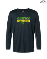 Vanden Jr Vikings Football Strong - Mens Oakley Longsleeve