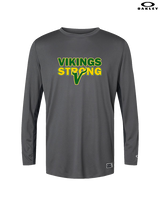 Vanden Jr Vikings Football Strong - Mens Oakley Longsleeve