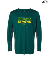 Vanden Jr Vikings Football Strong - Mens Oakley Longsleeve