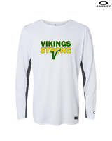 Vanden Jr Vikings Football Strong - Mens Oakley Longsleeve