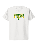Vanden Jr Vikings Football Strong - Mens Select Cotton T-Shirt