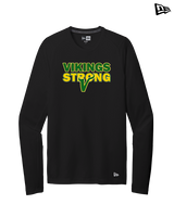 Vanden Jr Vikings Football Strong - New Era Performance Long Sleeve