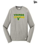 Vanden Jr Vikings Football Strong - New Era Performance Long Sleeve