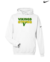 Vanden Jr Vikings Football Strong - Nike Club Fleece Hoodie