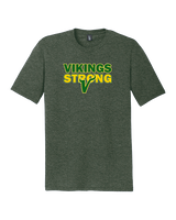 Vanden Jr Vikings Football Strong - Tri-Blend Shirt