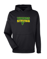 Vanden Jr Vikings Football Strong - Under Armour Mens Storm Fleece