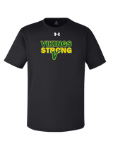 Vanden Jr Vikings Football Strong - Under Armour Mens Team Tech T-Shirt