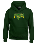 Vanden Jr Vikings Football Strong - Unisex Hoodie
