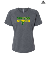 Vanden Jr Vikings Football Strong - Womens Adidas Performance Shirt