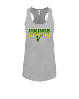 Vanden Jr Vikings Football Strong - Womens Tank Top