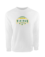 Vanden Jr Vikings Football Toss - Crewneck Sweatshirt