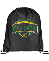Vanden Jr Vikings Football Toss - Drawstring Bag