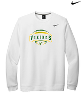 Vanden Jr Vikings Football Toss - Mens Nike Crewneck