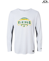 Vanden Jr Vikings Football Toss - Mens Oakley Longsleeve
