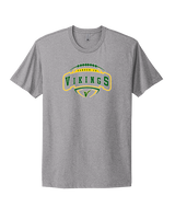 Vanden Jr Vikings Football Toss - Mens Select Cotton T-Shirt