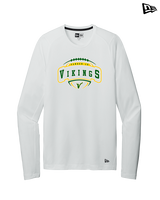 Vanden Jr Vikings Football Toss - New Era Performance Long Sleeve