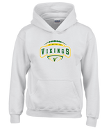 Vanden Jr Vikings Football Toss - Unisex Hoodie