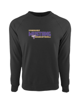 Vasquez HS Basketball Bold - Crewneck Sweatshirt