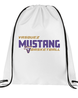 Vasquez HS Basketball Bold - Drawstring Bag