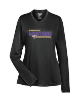 Vasquez HS Basketball Bold - Womens Performance Longsleeve