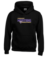 Vasquez HS Basketball Bold - Youth Hoodie