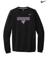 Vasquez HS Basketball Border - Mens Nike Crewneck