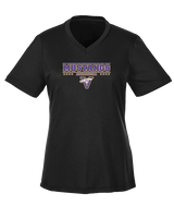 Vasquez HS Basketball Border - Womens Performance Shirt