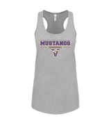 Vasquez HS Basketball Border - Womens Tank Top