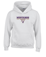 Vasquez HS Basketball Border - Youth Hoodie