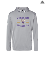 Vasquez HS Basketball Curve - Mens Adidas Hoodie
