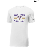 Vasquez HS Basketball Curve - Mens Nike Cotton Poly Tee