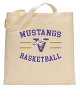 Vasquez HS Basketball Curve - Tote