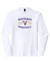 Vasquez HS Basketball Curve - Tri-Blend Long Sleeve