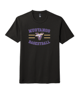 Vasquez HS Basketball Curve - Tri-Blend Shirt