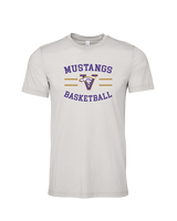 Vasquez HS Basketball Curve - Tri-Blend Shirt